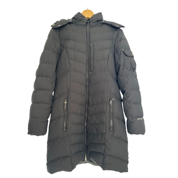 Eddie Bauer Women's Sun Valley Down Charcoal Parka - size L - Picture 1 of 16